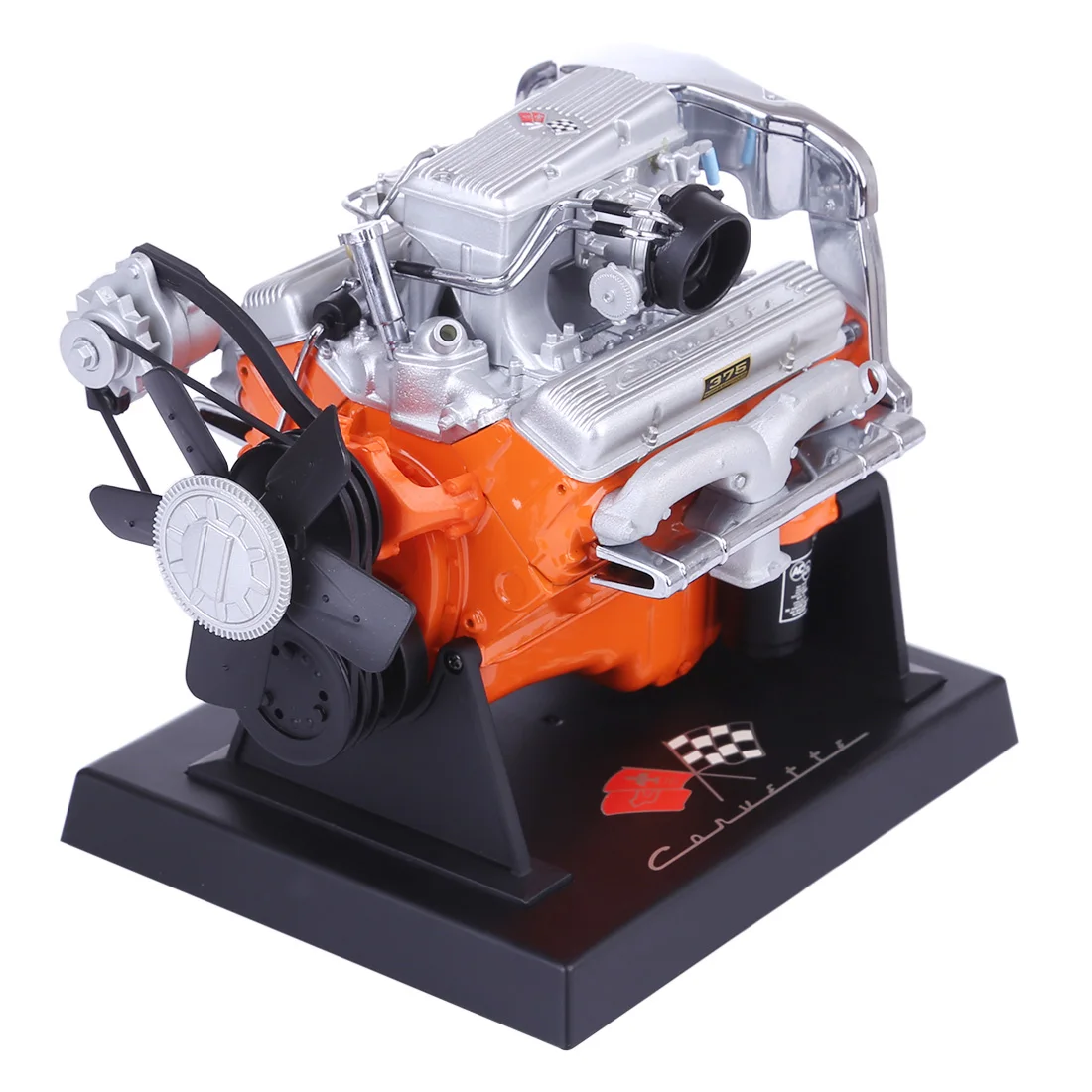 1:6 вне печати Модель двигателя для Chevrolet Корвет V8 седан