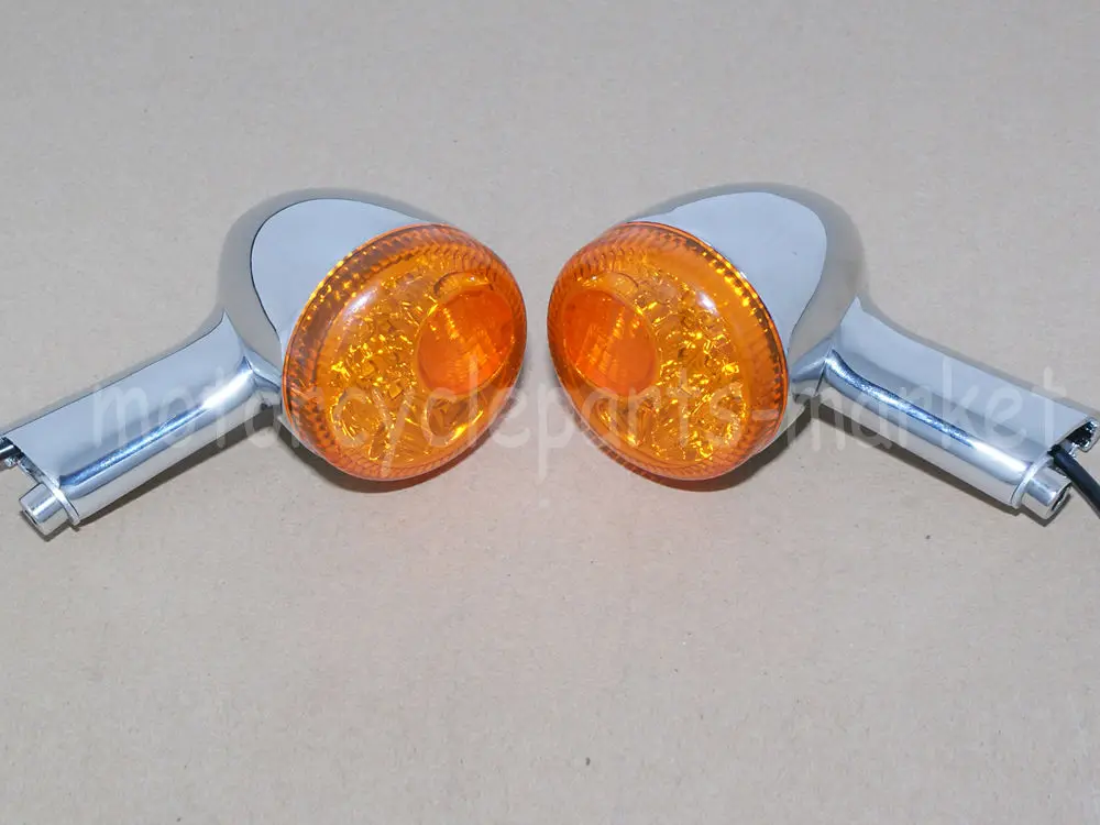 Желтый задний светодиодный указатель поворота для мотоцикла Световой индикатор