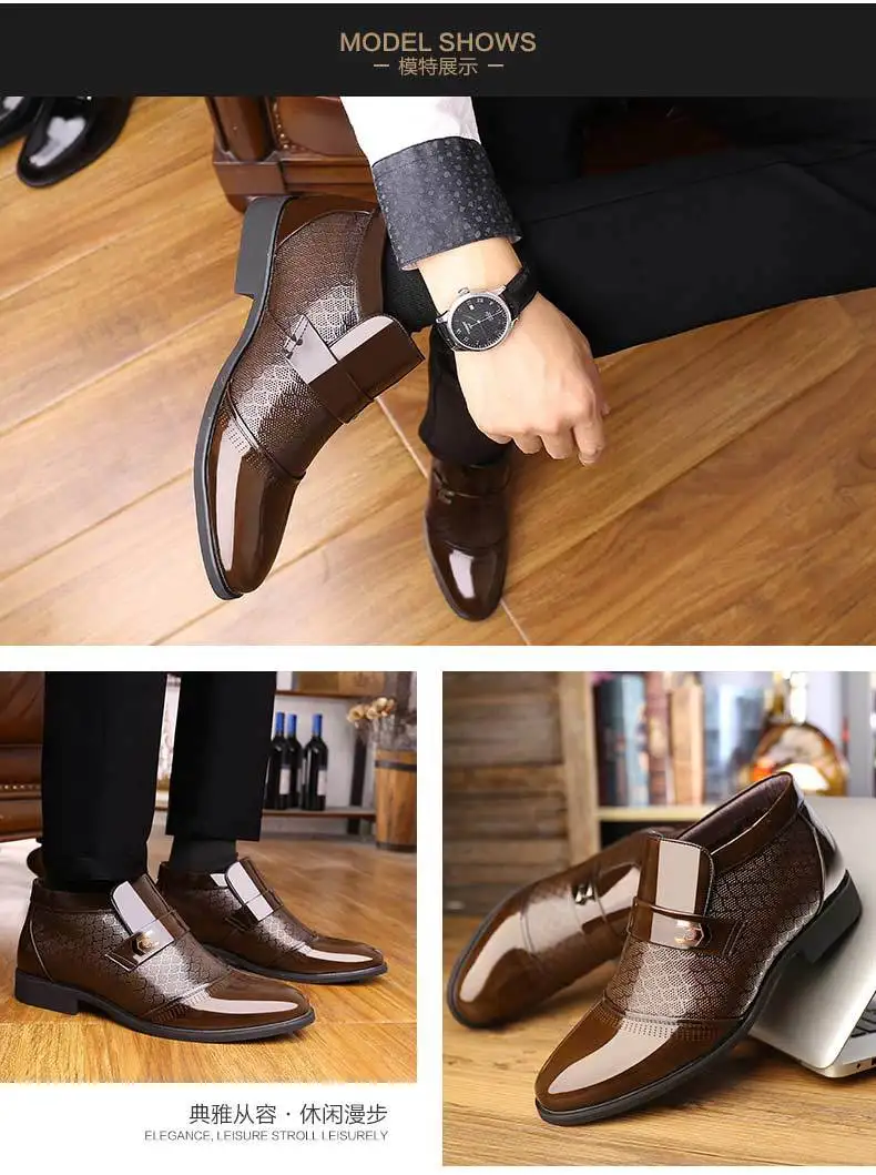 Men Winter Warm Boots Genuine Leather Boots Men Military safety Boots For Men Shoes Zapatos Hombre botas bota masculina