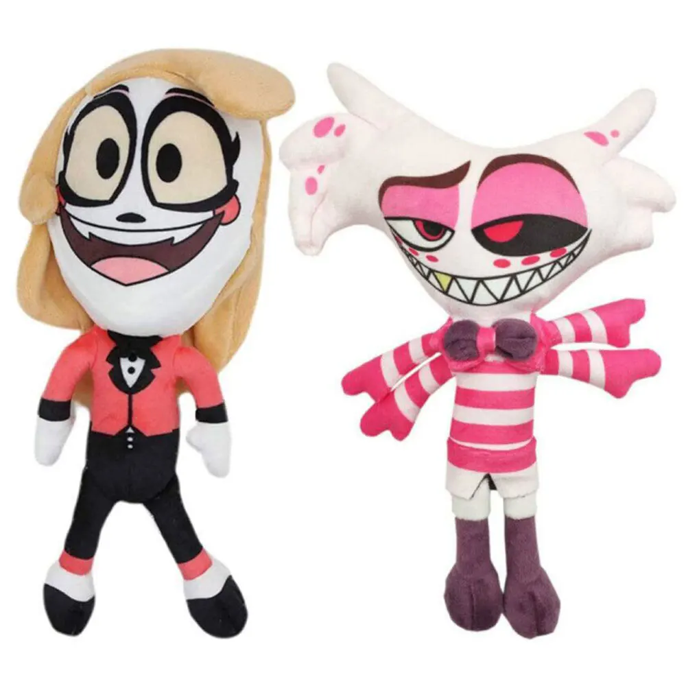 

Hot sale Anime Figure Angel Dust Plush Toys Soft Stuffed Dolls 10 inch