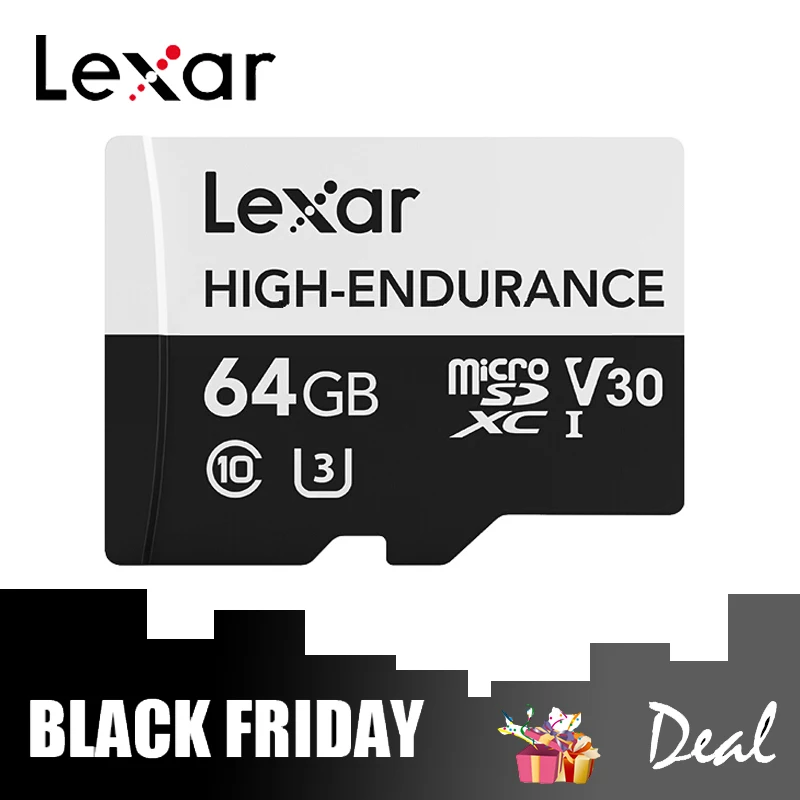 Lexar микро SD карты 667x с высокой износостойкостью слот для карт памяти 32 ГБ 64 Карта