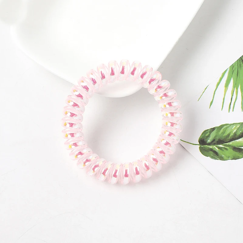 1 шт. яркие блестящие резинки для волос телефона эластичные фиксации хвостиком