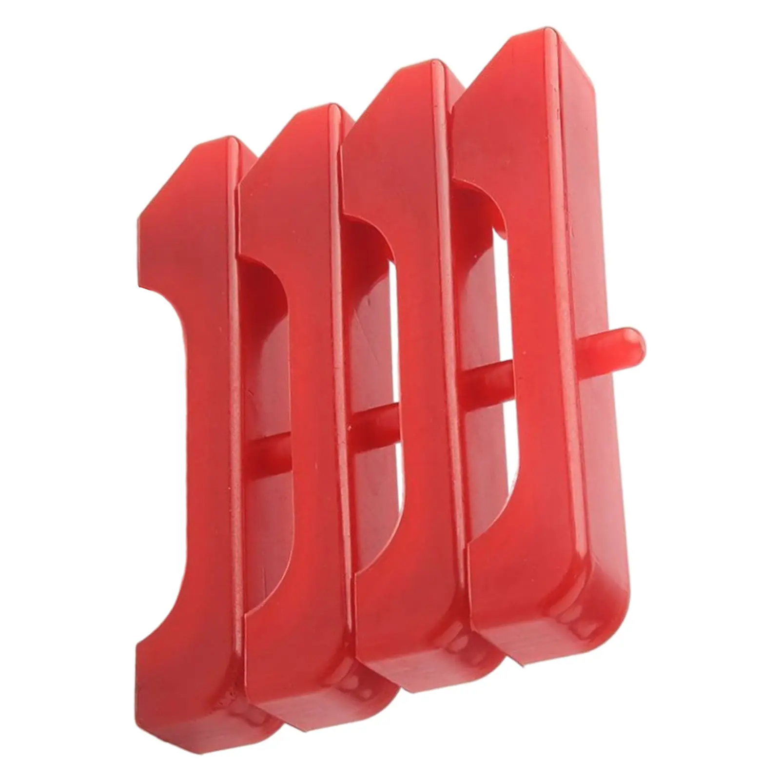 4x Auto Engine Radiator Insolators 7-1711 Direct Replacement Portable Accessory Red Urethane Fits for General Motor Vehicle | Автомобили и