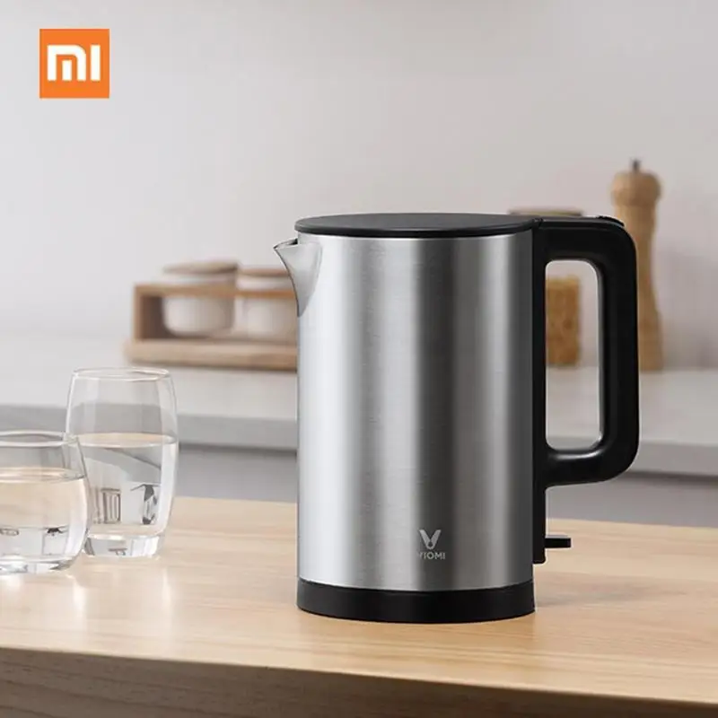Электрический чайник VIOMI из нержавеющей стали 1.5L 220V 50Hz 1800W широкий диапазон