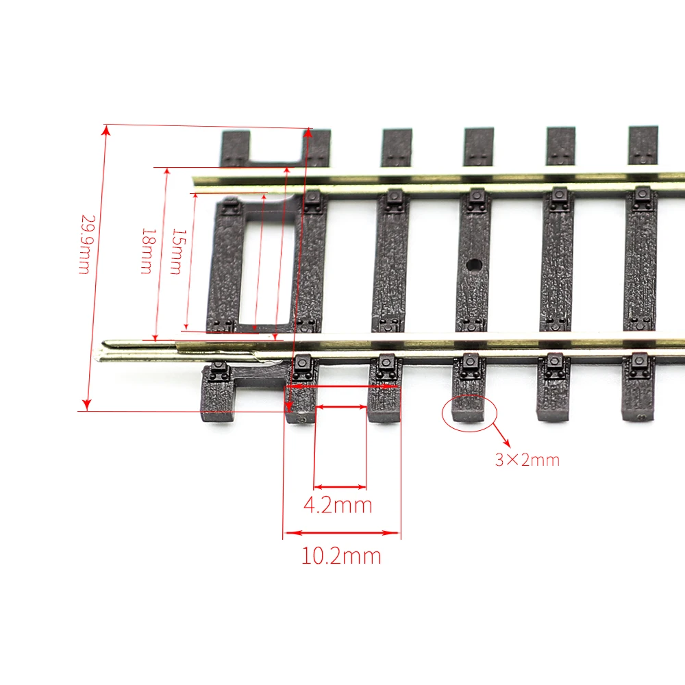 Модель железнодорожного поезда модель 1 87 дкв игрушечный Железнодорожный трек