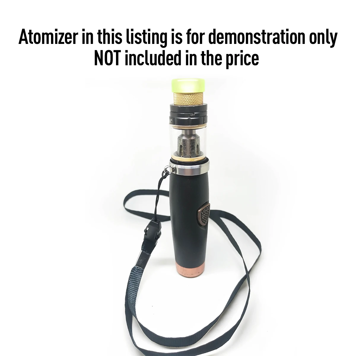 

Volcanee SS316L Vape Pod Lanyard Ring Necklace Portable Fit 24mm 22mm RTA RDA Long Decorative Ring Vape Accessories