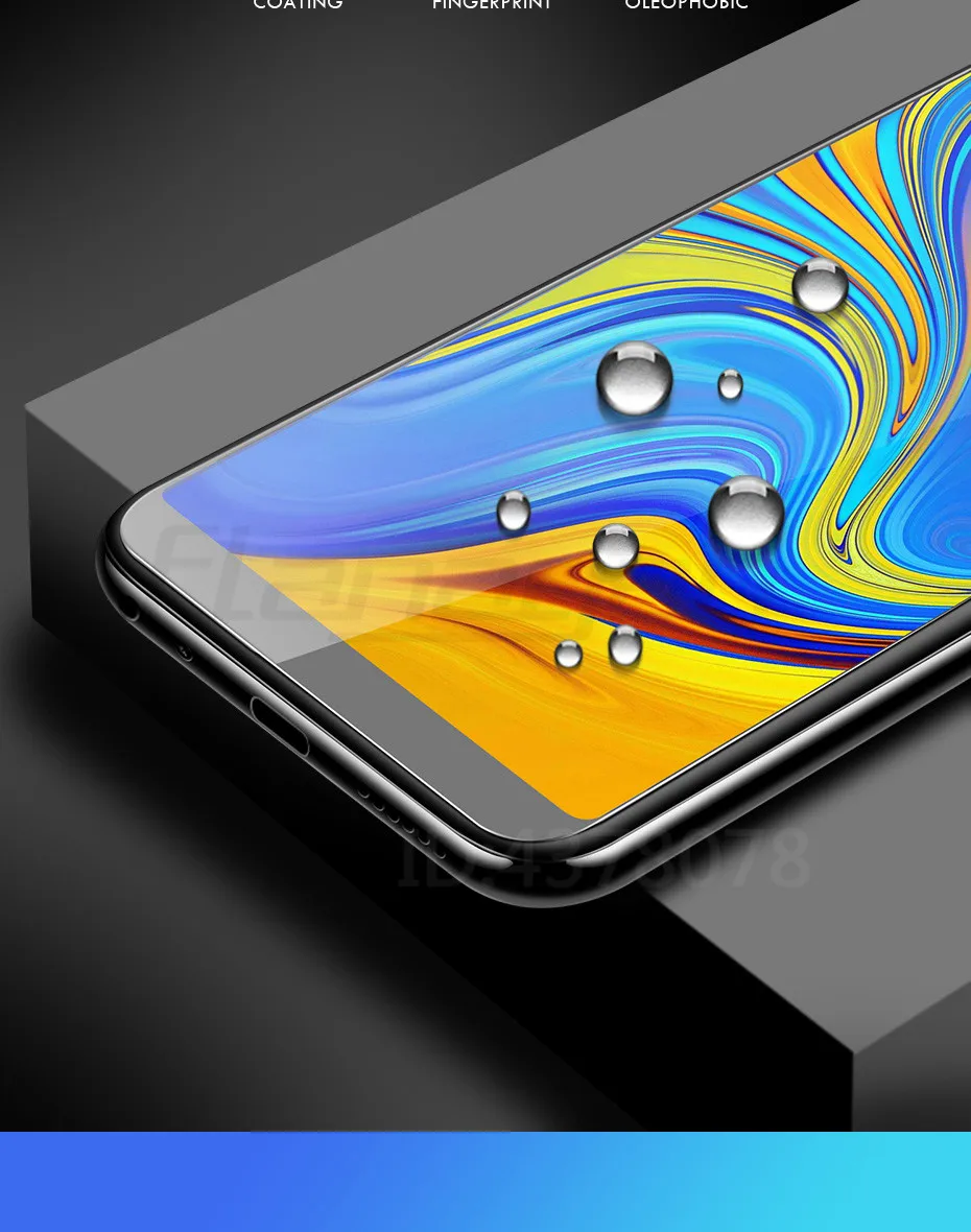 3 шт. закаленное Стекло для samsung Galaxy A20 A30 A40 A70 A50 A20E Экран защитная пленка 9H 2.5D Стекло на samsung J4 J6 плюс A7 A9