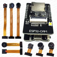 esp32 cam with ov2640 camera module kit micro usb download board 8mb psram 66 120 160 degrees 650 850nm night vision 2mp 24pin