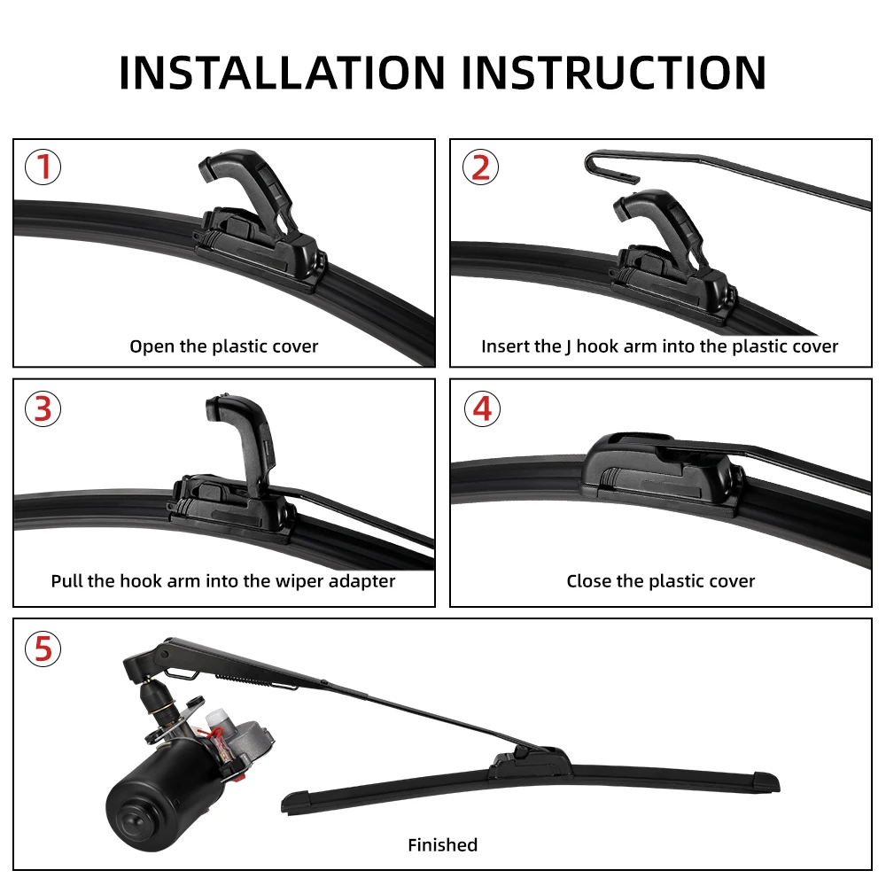 Универсальный 12-вольтовый Электрический мотор стеклоочистителя UTV для Can Am Honda
