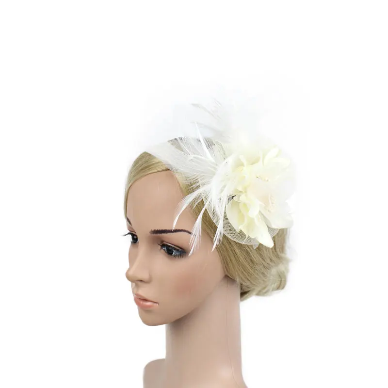 Брендовая Новая модная сексуальная женская шляпа Sinamay для коктейвечерние