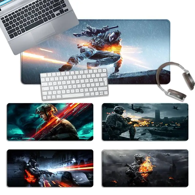 

New Products Battlefield Mouse Pad Laptop PC Computer Mause Pad Desk Mat For Big Gaming Mouse Mat For Overwatch/CS GO