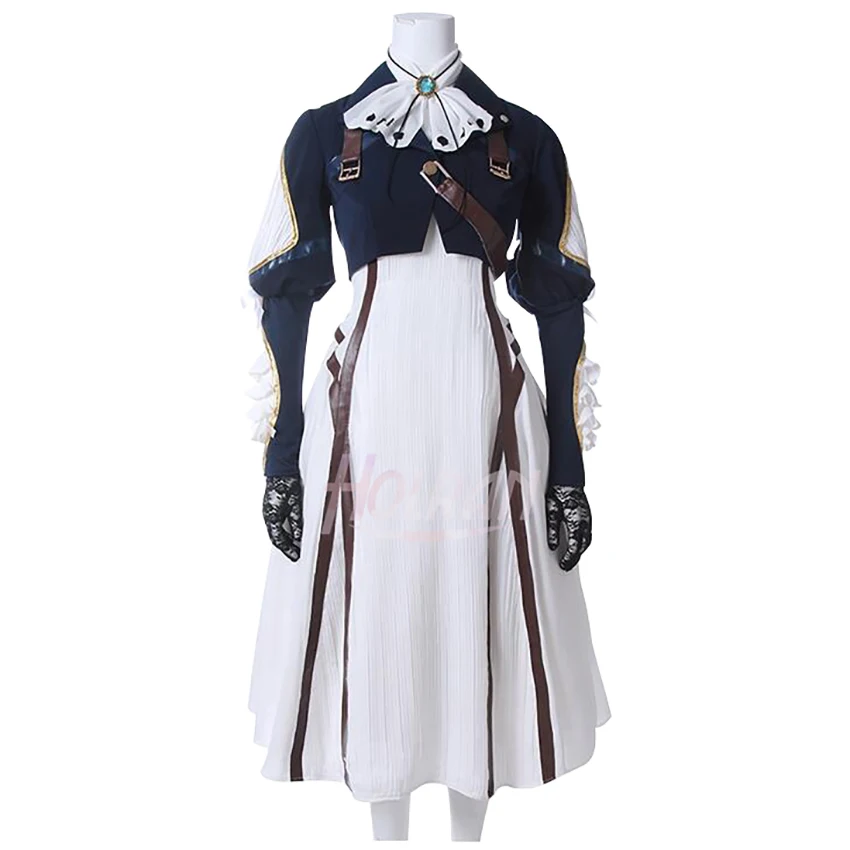 Аниме фиолетовый костюм для косплея эвергарда маскарадный Виолет эвергарден