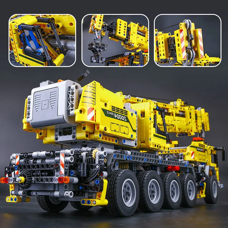 DHL 20004 Мотор мощность мобильный кран Mk II модель строительные наборы блоки день