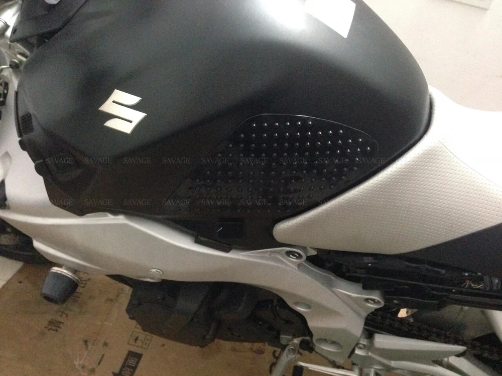 Для SUZUKI GSR600 06-10 K7 GSXR1000 07-08 Танк тяга Подушка Нескользящая Наклейка мотоцикл