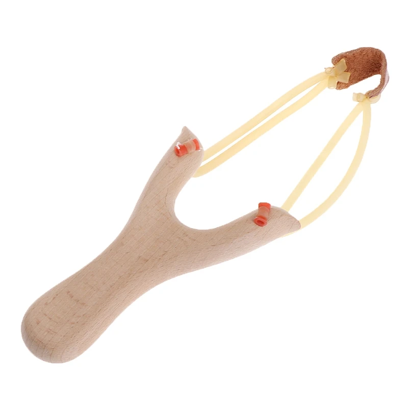 

Powerful Log Slingshot Catapult Bow Outdoor Hunting Camping Tool New