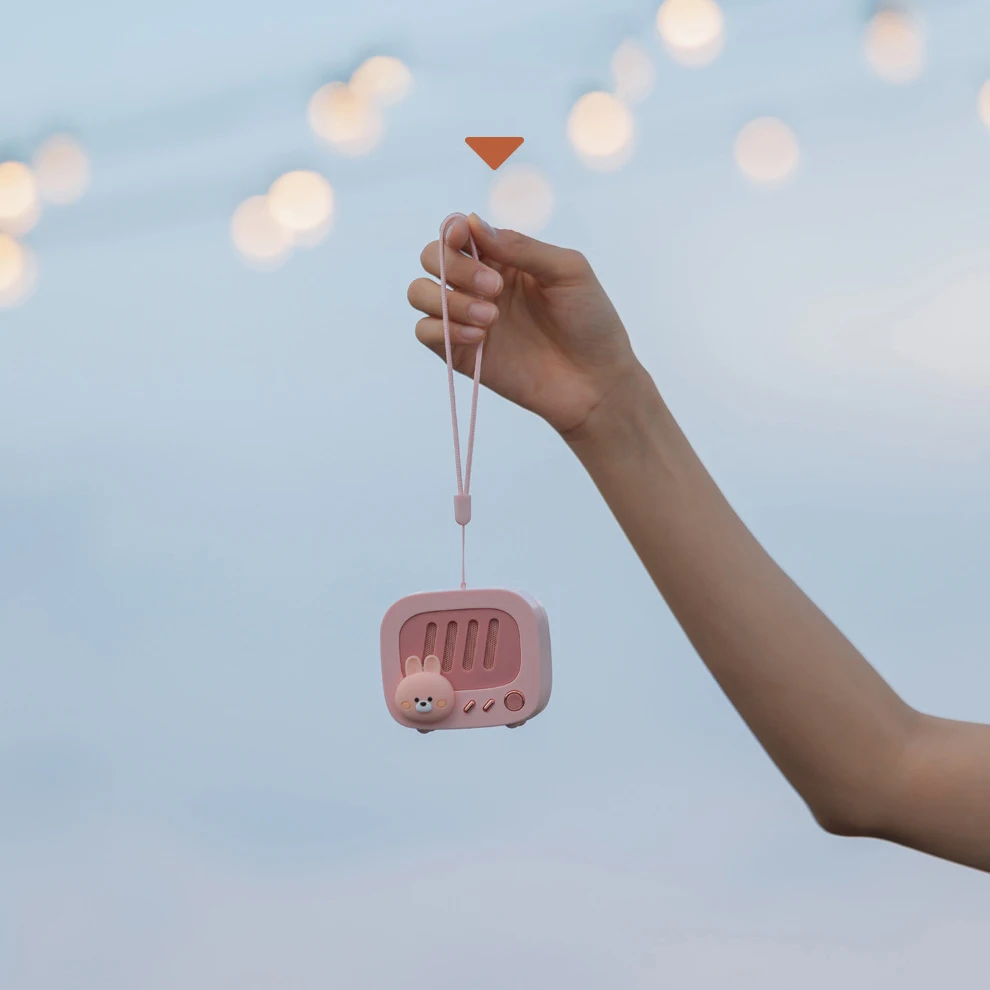 Портативный мини-динамик с мультяшным рисунком беспроводной Bluetooth-динамик