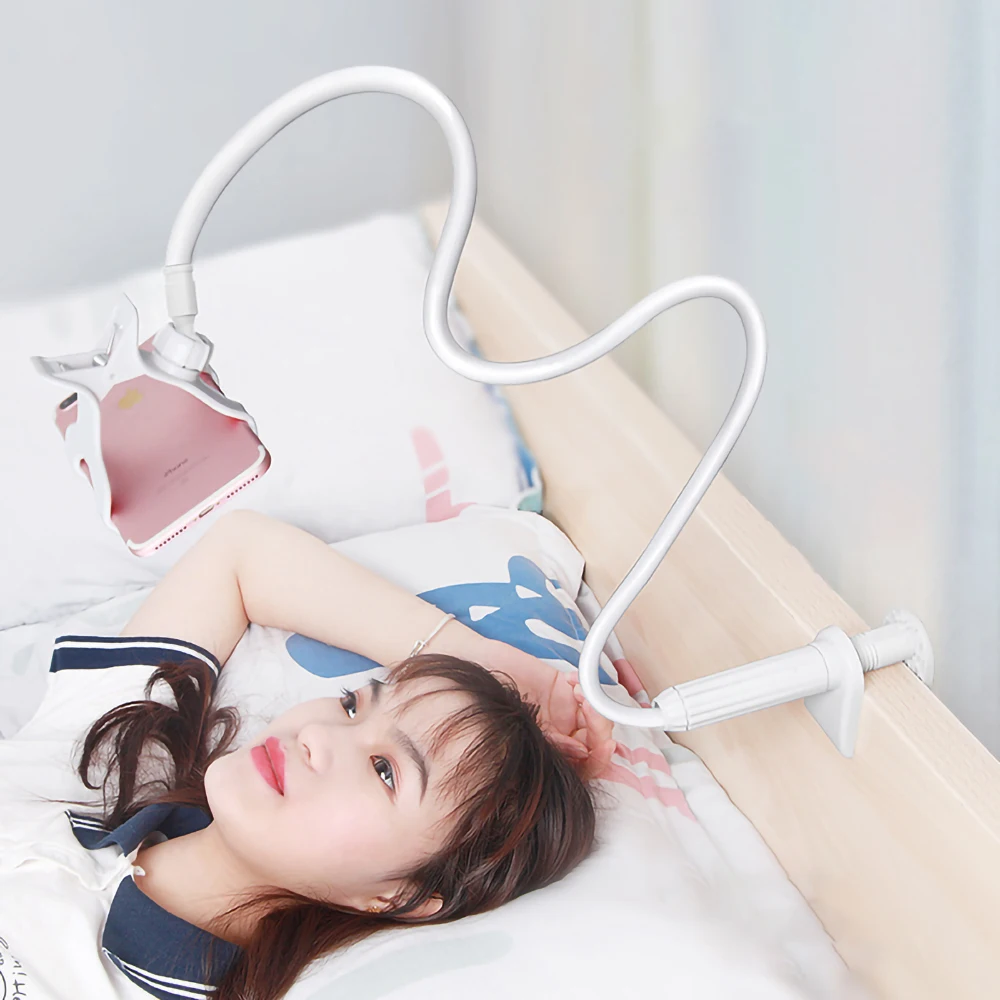 

Universal Mobile Phone Holder Flexible Adjustable Cell Phone Clip Lazy Holder Home Bed Desktop Mount Bracket Smartphone Stand