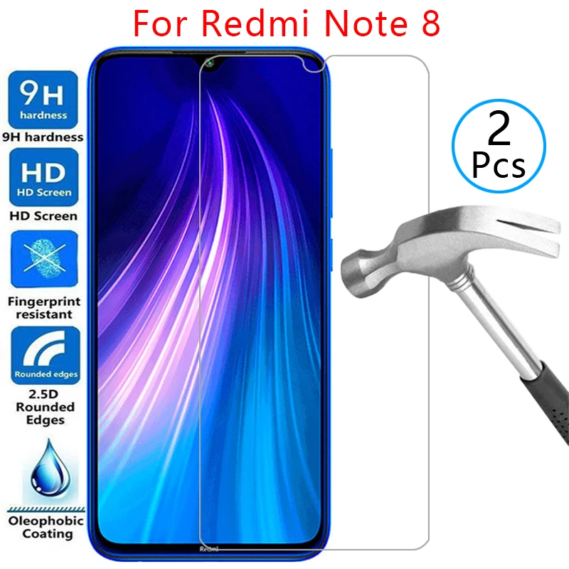 Защитный экран из закаленного стекла для xiaomi redmi note 8 чехол ksiomi redmy note8 не not8