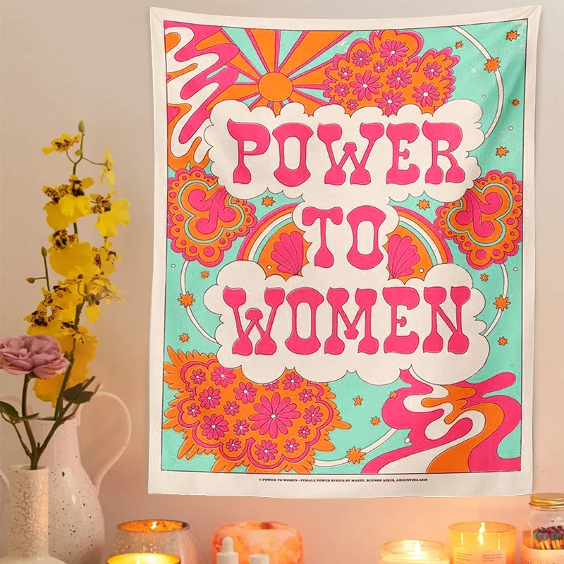 

Винтажный Радужный гобелен, настенный ретро-декор с солнцем в стиле ретро, домашний декор для гостиной, Радужный Настенный декор в стиле бох...