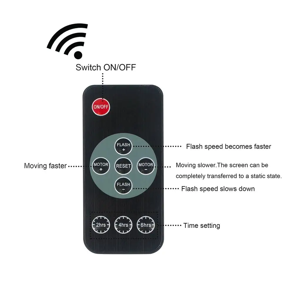 Пульт дистанционного управления 16 узоров сценический цветной пленочный