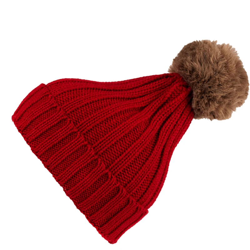 

YaTxKxBrand High Quality Winter Hat For Women Knit Hat Women Beanie Warm Hats Cap Wool Color Cotton Caps Cap Ladies