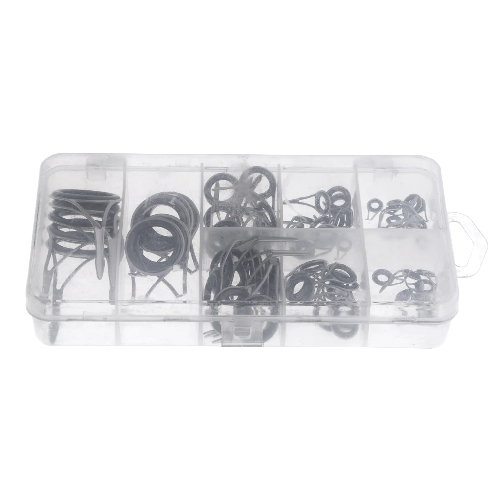 70 шт. многоразовые телескопические морские удочки направляющие кольца