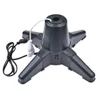 Подставка для рождественской елки электрическая вращающаяся на 360 градусов основа вращающаяся подставка для рождественской елки 2020 новогодний декор для рождественской елки вилка европейского стандарта