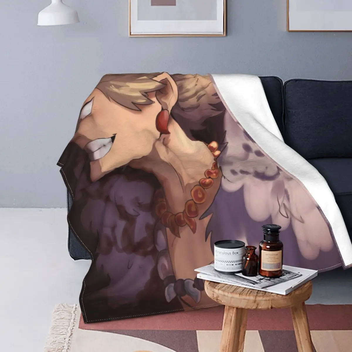 

My Hero Academia Manga Blanket Japan Anime Modern Stitch Cotton Portable Flannel Throw Blankets For Bedspread Home