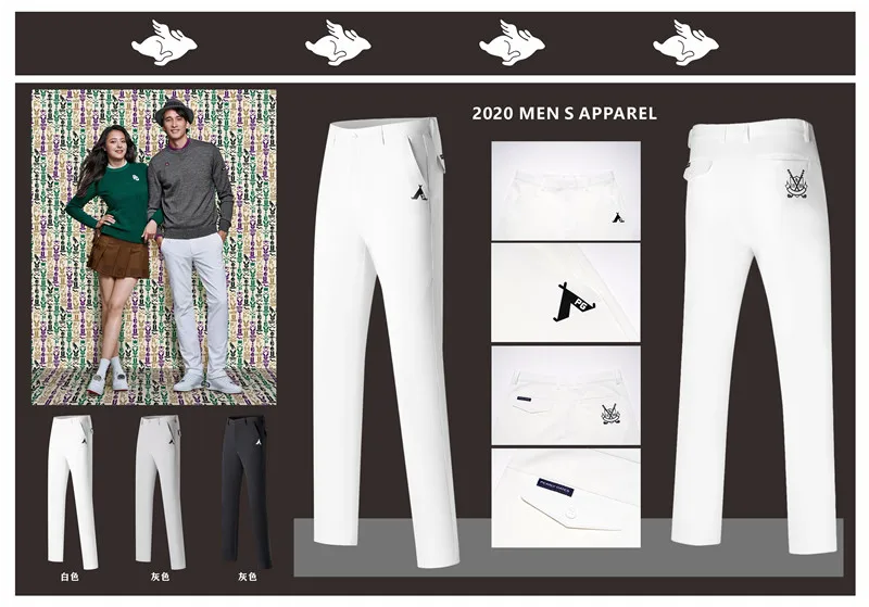 

Q2019 new PEARLY GATES golf men's trousers quick-drying thin golf apparel sports men's trousers casual pants free shipping