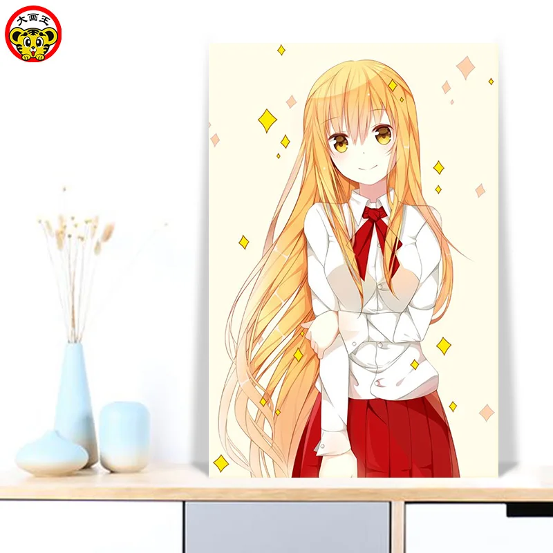 Картина по номерам художественная краска номеру маленький мальчик и девочка