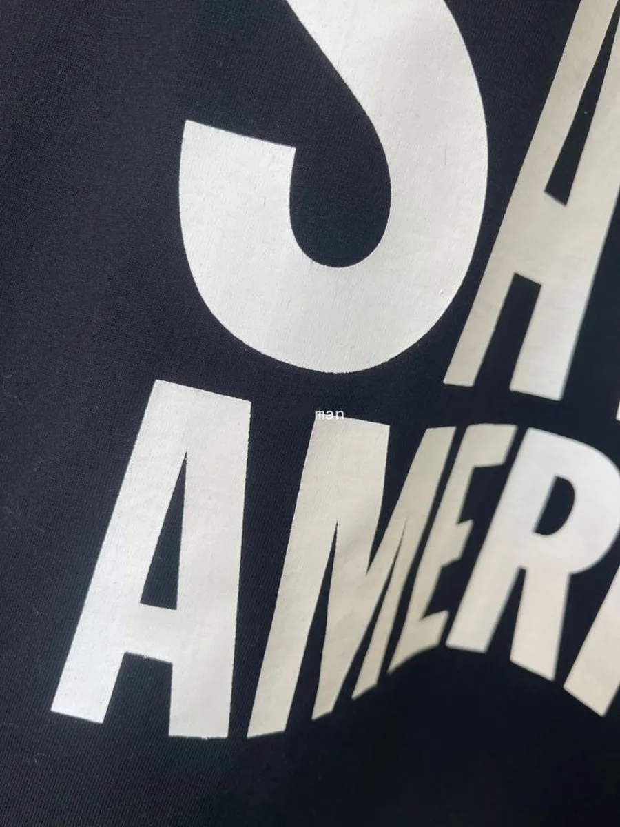 

Kanye West T-shirt Support Vote Tee Men Women Kanye Vision Tops GOD SAVE AMERICA Short Sleeve