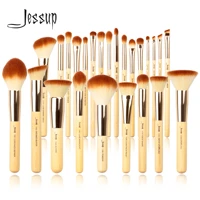 jessup bamboo professional makeup brushes set foundation powder eyeshadow liner blending makeup brush 6 25pcs pinceaux maquillag