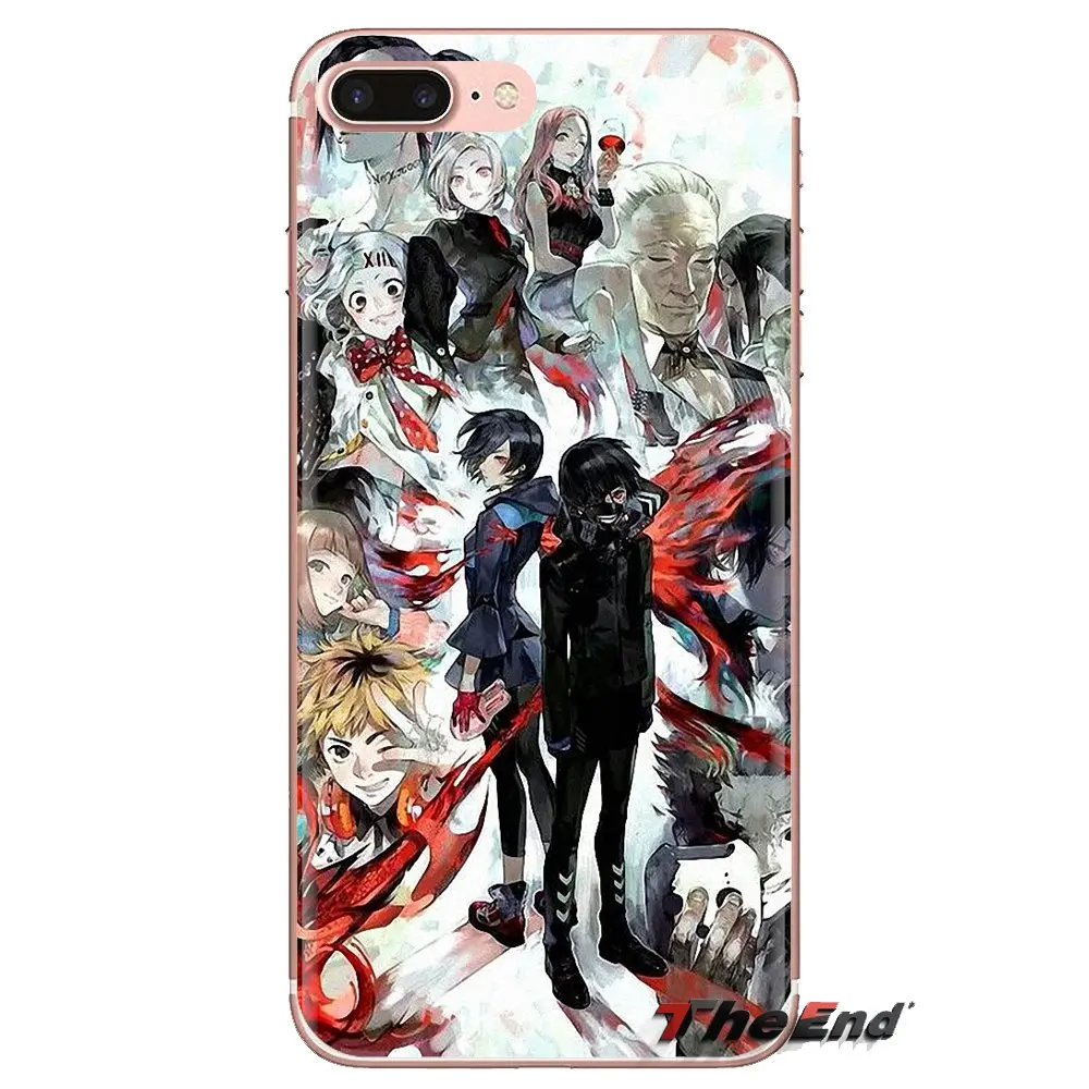 Одежда с надписью Tokyo Ghoul стежка карман собак прозрачный мягкий чехол для Xiaomi Redmi 4A
