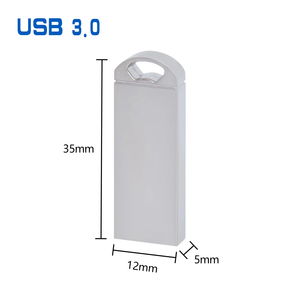 Высокоскоростной USB флеш-накопитель металлический на 16 ГБ 32 64 128 флеш-накопители