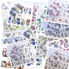 1 шт., украшение для ногтей, черный Стикеры s Маникюр бренд ногтей Стикеры Самоклеящиеся DIY настенные наклейки советы Золотой Нейл-арт Стикеры s наклейки