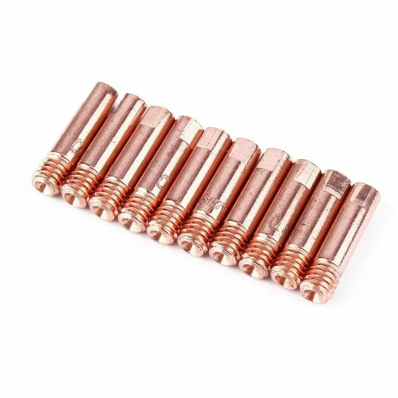 

20x MB-15AK MIG/MAG M6 Mig Welding Contact Tips Consumable Equipment Gas Nozzles