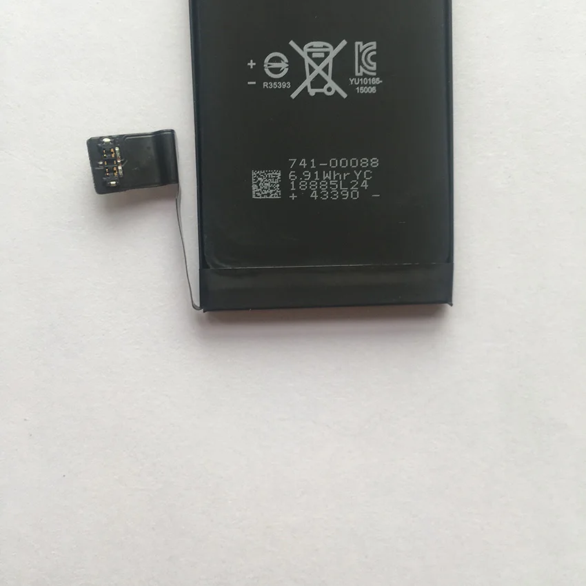 100% оригинал 5А Полный Аккумулятор 1624 мАч для Apple iPhone SE 5SE 5 5S 5C реальная емкость 0
