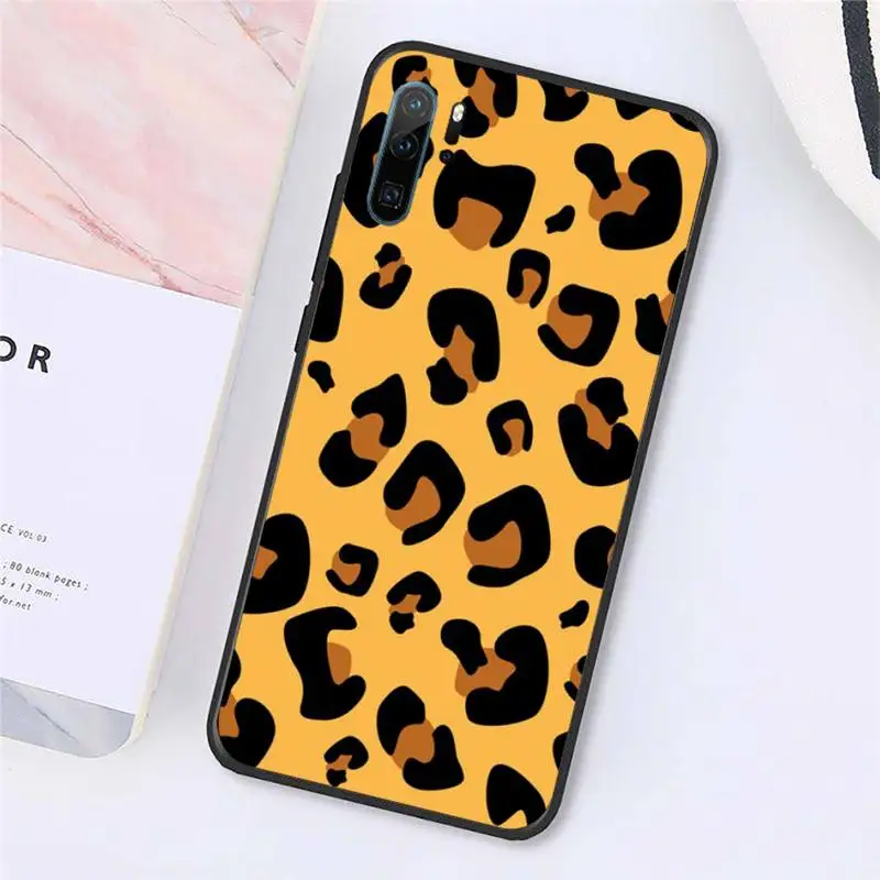

Sexy leopard print pattern Phone Case For Huawei honor Mate P 10 20 30 40 Pro 10i 9 10 20 8x Lite Y91C V17 6.38 6.44