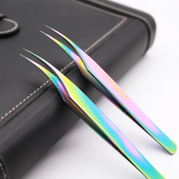 Dhl 20 комплектов 3 шт./компл. Пинцет из нержавеющей стали для ресниц Накладные