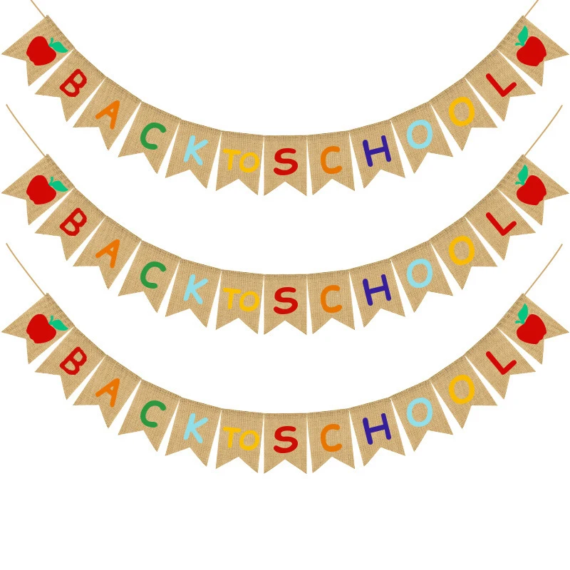 Промо-акция! Декорированном мешковиной горшке Добро пожаловать Banne овсянка знак