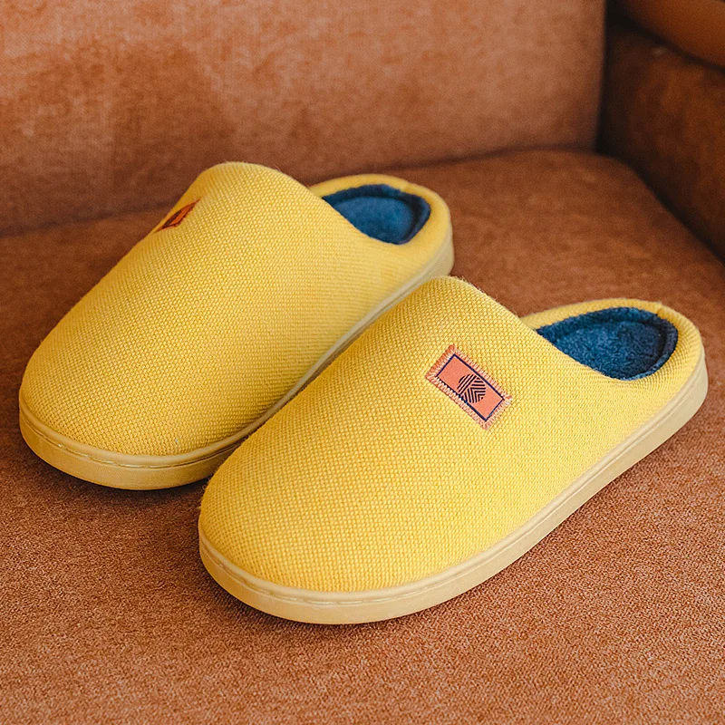 

Home Women Full Fur Slippers Winter Warm Plush Bedroom Non-slip Couples Shoes Indoor Ladies Furry Slippers Fur Slippers
