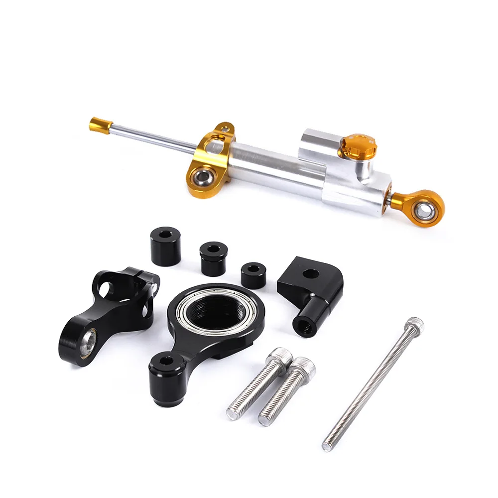 Мотоцикл Модифицированная заслонка направления амортизатор с кронштейном