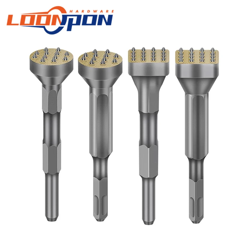 Профессиональное шлифовальное долото из сплава плоское круглое электрическое