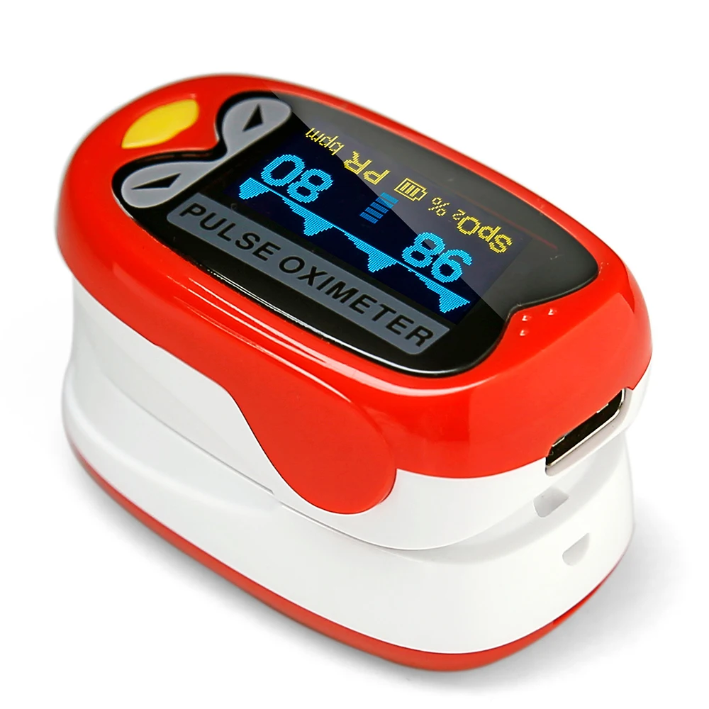 Пульсоксиметр для детей 1 12 лет измеритель пульса и уровня кислорода в крови