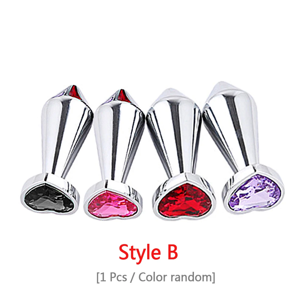 Новинка коническая металлическая Анальная пробка в форме игральной карты