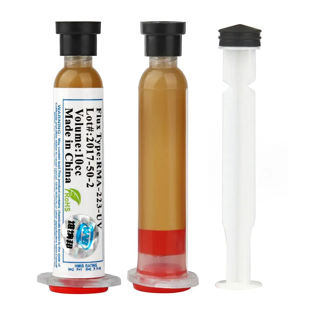 Шприц с жидкостью 10 мл беспроводная сварочная паста инструмент для пайки BGA PCB SMT