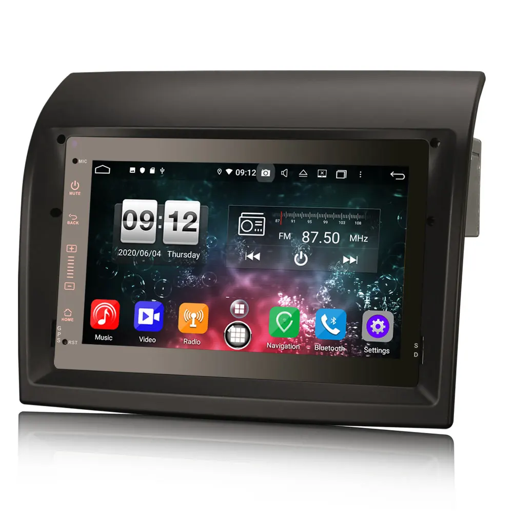 Автомобильный мультимедийный плеер с ОС Android 10 0 7 дюймов GPS радио для Peugeot Boxer 2011-2015