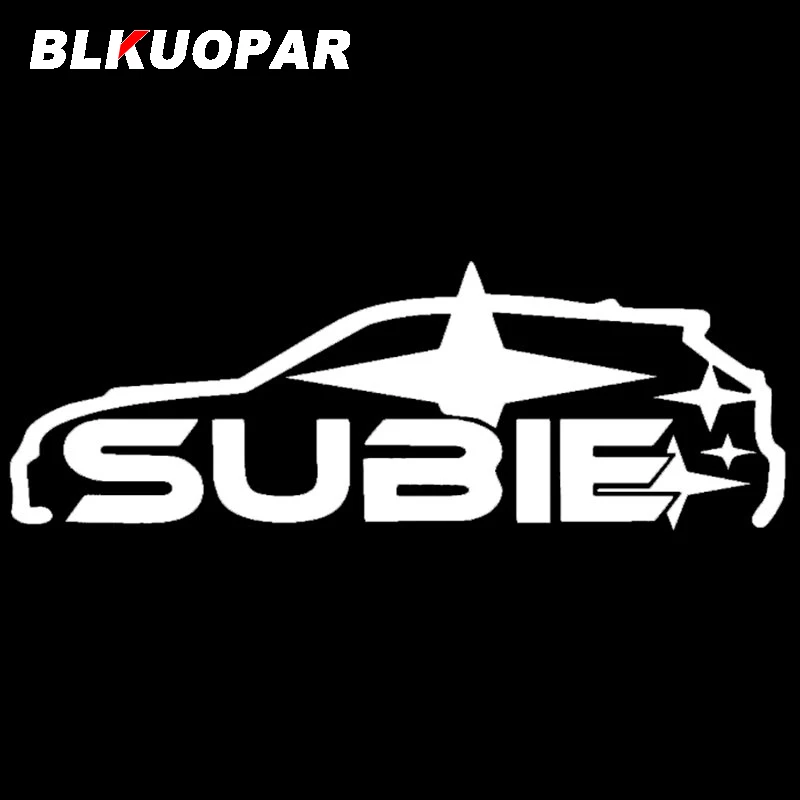 BLKUOPAR SUBARU автомобильные наклейки-логотипы и наклейки уличный знак мотоцикл JDM