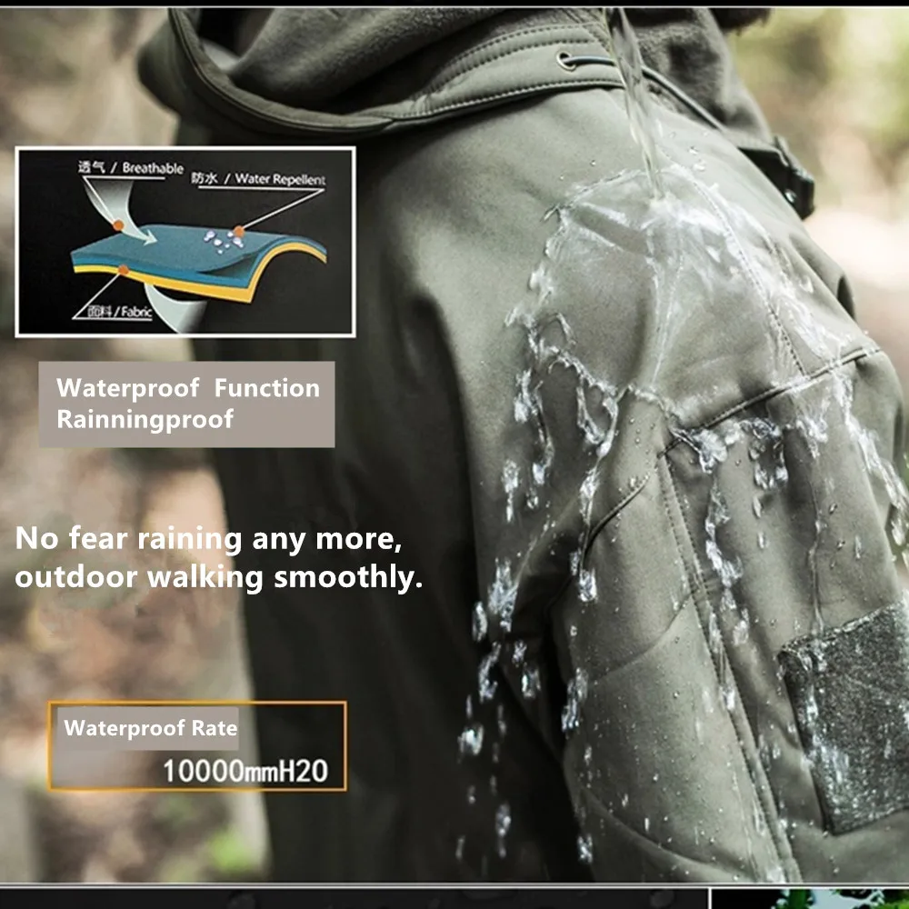 В наличии куртка для активного отдыха походов камуфляжная охотничья мягкая