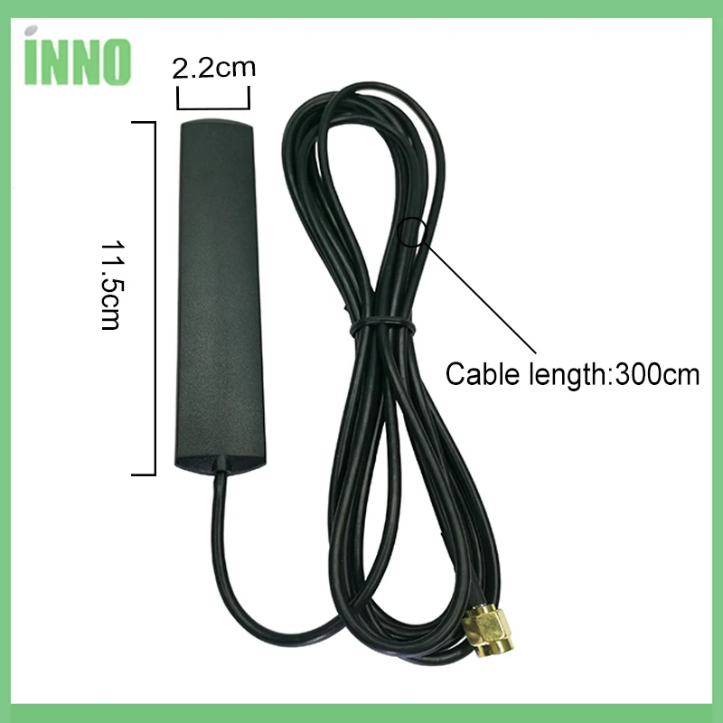 2pcs Eoth GSM antenna 868mhz 915mhza SMA Male connector 5dbi 868 mhz 915 IOT antena strip patch antenne Aerial 3 meters Cable